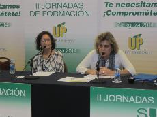 Teresa Palahi y Manoli Carrión