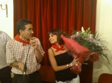 Andrés Ramos y Laura Arnáez