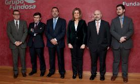 Foto del Acto Jose Luis Martinez Alberto Durán Miguel Carballeda Fatima Bañez y Luis Cayo