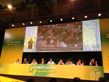 Mesa Comité Estatal Seguimiento Programa Electoral de UP