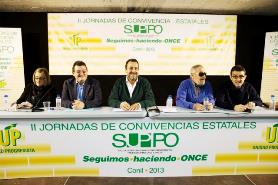 Mesa Asamblea II Jornadas SUPPO Conil Imelda Fernández Ángel Sanchez Miguel Carballeda Felix Villar y Andrés Ramos
