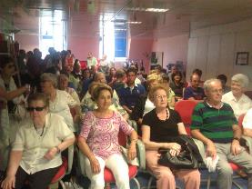 Participantes de SUPPO Euskadi en acto del Año Europeo del Envejecimiento Activo