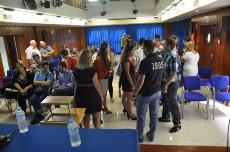 Vista general de la celebración de una de las renovaciones