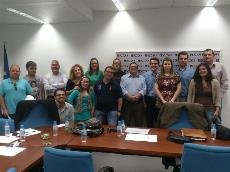 Jovenes Sevilla con Andrés Ramos