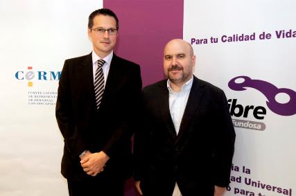 Foto Firma Convenio Vía libre CERMI Fundación Antena3