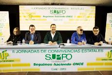 Mesa Asamblea II Jornadas SUPPO Conil Imelda Fernández Ángel Sanchez Miguel Carballeda Felix Villar y Andrés Ramos