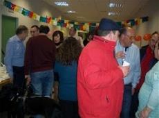 Celebración chocolatada Agrupación de Gijón.